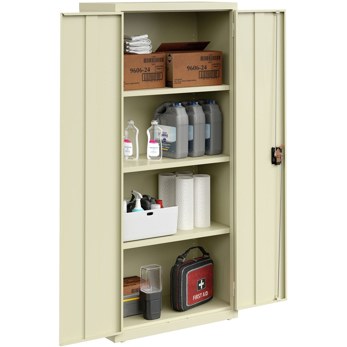 lorell-slimline-storage-cabinet-30-x-42-x-66-4-x-shelfves-720-lb-load-capacity-durable-welded-nonporous-surface-recessed-handle-removable-lock-locking-system-baked-enamel-recycled-llr69830pty_7