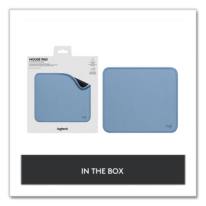 Logitech Studio Series Non-Skid Mouse Pad, 7.9 x 9.1, Blue Gray (LOG956000038)