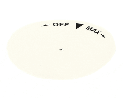 Low Temp Industries 293300 Label On/Off/Max Clear (LOW293300)