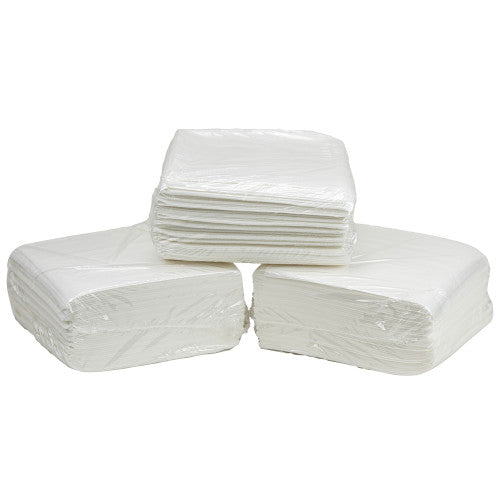 TASKBrand® Airlaid MD White 12x13 QF PB, Case of 900 (HOSM-A305H)