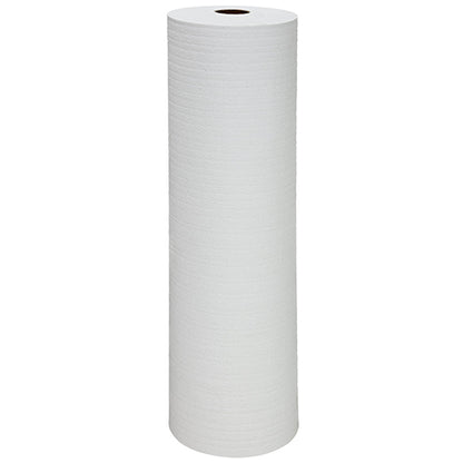 Non-Branded E25 Economy Series Scrim Wipers, White, 19.5"x275', Continuous Roll, 4 Rolls/Case (HOSM-C2377)