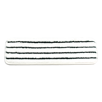 Hospeco® Horizontal Stripe Scrubbing Mop, Green/White Stripe, Pack of 12 (HOSM100018)