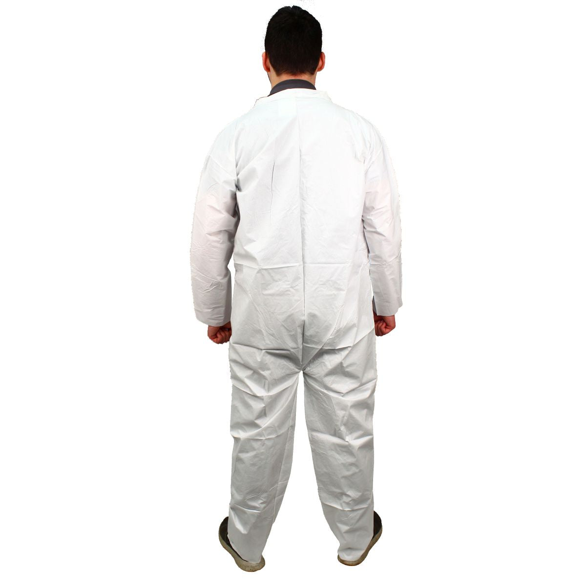Safety Zone® ProMax® Coveralls w/ Zip Front, Open Wrists & Ankles, White, 25/Case, 2XL (SZNM1012-2X)