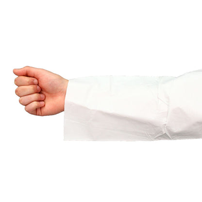 Safety Zone® ProMax® Coveralls w/ Zip Front, Open Wrists & Ankles, White, 25/Case, 2XL (SZNM1012-2X)