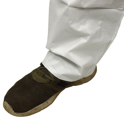 Safety Zone® ProMax® Coveralls w/ Zip Front, Open Wrists & Ankles, White, 25/Case, 2XL (SZNM1012-2X)