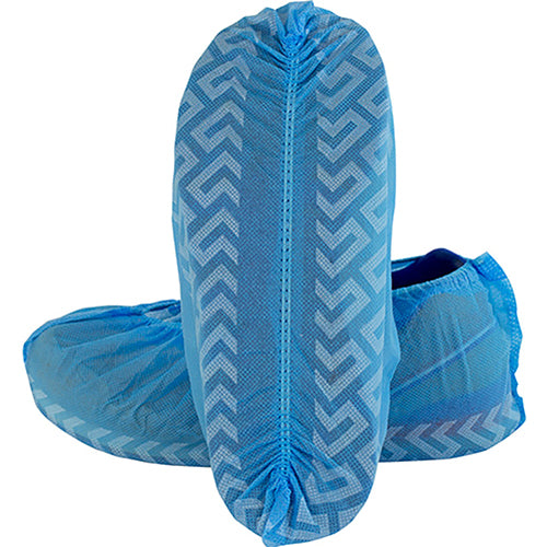 Safety Zone® Machine Made Shoe Cover, Case of 300 (SZNM2115B-NS-L-MM)