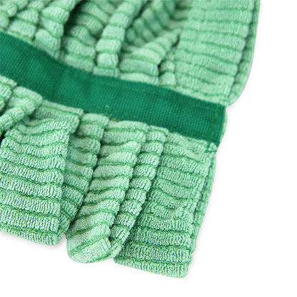 Hospeco® Microfiber Tube Mop, 21oz Green, 12/Case (HOSM600021G-CS)
