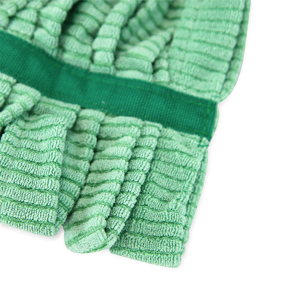 Hospeco® Microfiber Tube Mop, 18oz Green, 12/Case (HOSM600018G-CS)