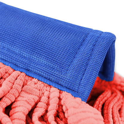 Hospeco® Microfiber Tube Mop, 21oz Red, 12/Case (HOSM600021R-CS)