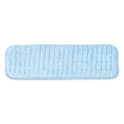 Hospeco® Scrubbing Wet Flat Mop, 18", Blue, 120/Case (HOSM800018B-CS)