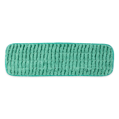 Hospeco® Scrubbing Wet Flat Mop, 18", Green, 120/Case (HOSM800018G-CS)