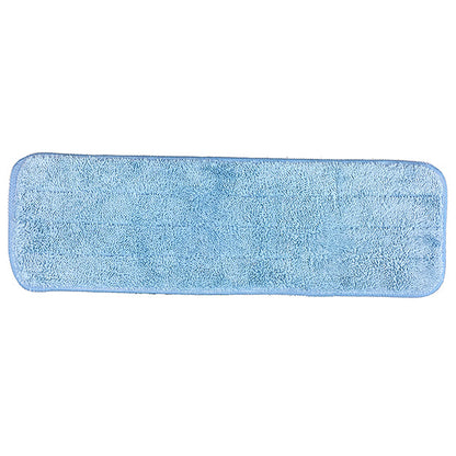 Hospeco® Microfiber Flat Wet Mop, 18", Blue, Pack of 12 (HOSM830018B)