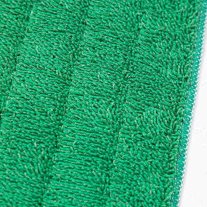 Hospeco® Microfiber Flat Wet Mop Pads Economy 18" Green, 120/Case (HOSM830018G-F-CS)