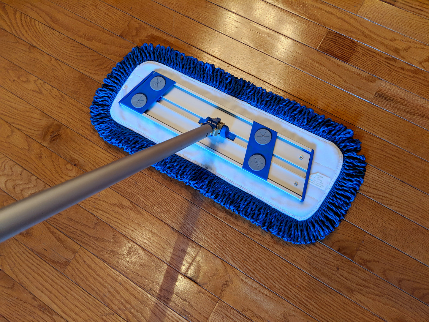 Hospeco® Fringed Dust Mops with Hook and Loop Backing, 36" (HOSM840036)