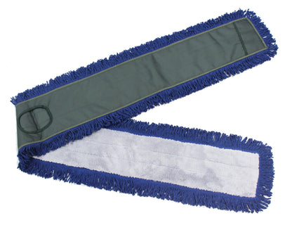 Hospeco® Fringed Dust Mop with Canvas Backing, 60" (HOSM850060)