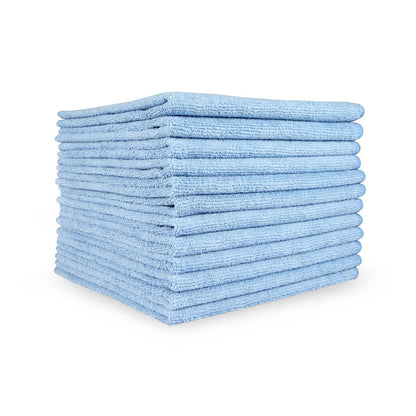 Arkwright Home Smart Choice Microfiber Cloths 14x14 38gm Blue (PNP915170B)