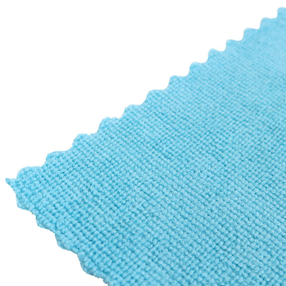 Hospeco® Microfiber Cloth Seamless 185 GSM Blue 16x16, 12/Pack (HOSMFCEL1851616BL)
