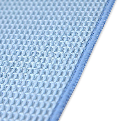 Hospeco® Microfiber Cloth Waffle 335 GSM Blue 16x16, 12/Pack (HOSMFCWA3351616BL)