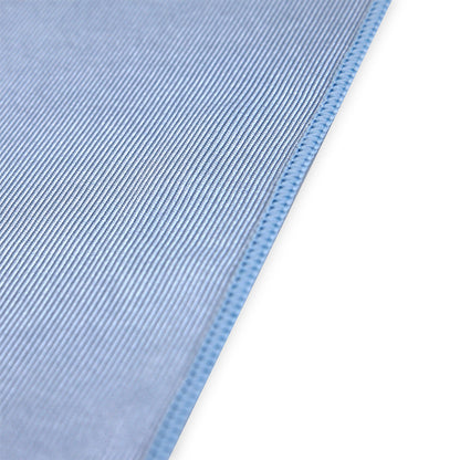 Hospeco® Microfiber Cloth Glass 270 GSM Blue 16x16, 12/Pack (HOSMFCGL2701616BL)