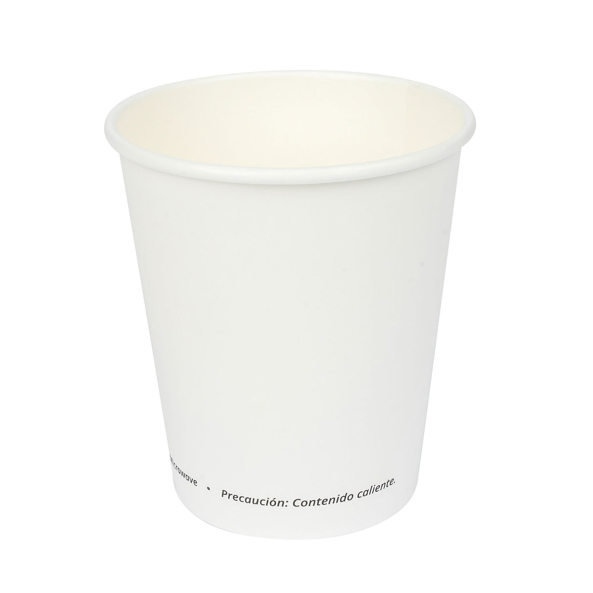 Cascades® Jovials™ Paper Single Wall Hot Cup, White, 10 oz (M9260135)