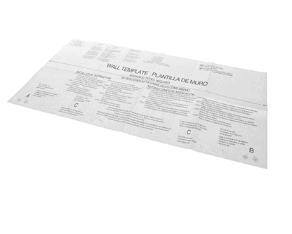 Magic Chef 3516004500 Wall Template (160 / 165) (MAGC3516004500)