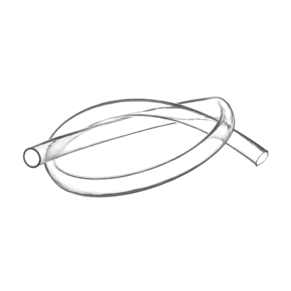 Multiplex MANB1702019 Tubing, Clear, 1/2 inches ID x 5/8 inches OD, Per Foot (MANB1702019)