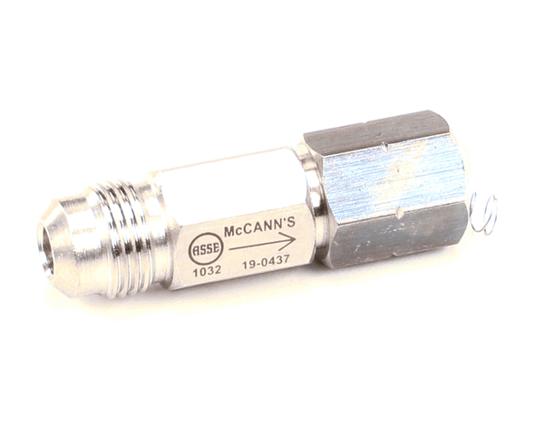 Multiplex 19-0437 Check Valve Carbonator Double 3/8 (MANB19-0437)