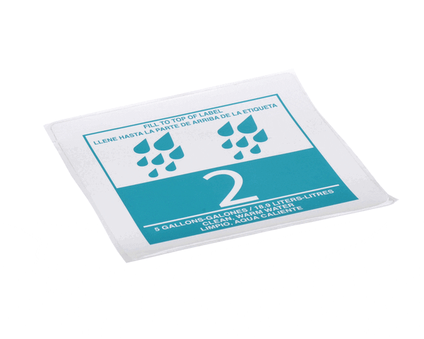 Multiplex 9294278 Label "Rinse" (MANB9294278)