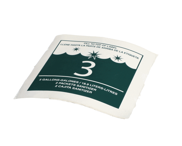 Multiplex 9294279 Label "Sanitize" (MANB9294279)