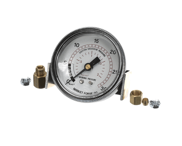 Market Forge 10-4748 Pressure Gauge, 0-30 Lbs/In (MAR10-4748)