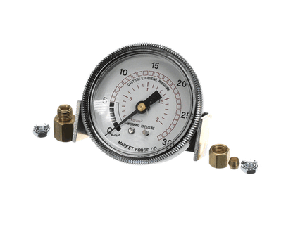 Market Forge 10-4748 Pressure Gauge, 0-30 Lbs/In (MAR10-4748)