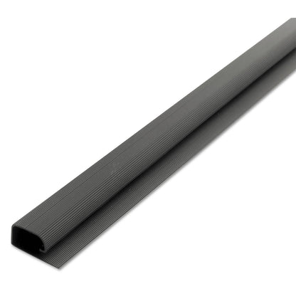 Master Caster 1.5" Nonlocking J Channel, Black (MAS00205)