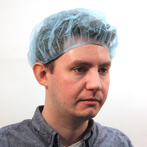 Safety Zone® Polypro Bouffant Cap Blue 21 in., Case of 1000 (SZNMB-21-1000B)