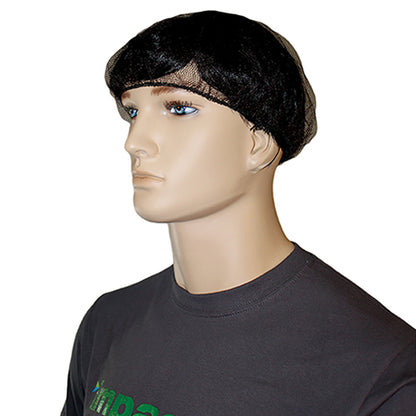 Safety Zone® ProGuard® Polyester Mesh Hairnets, 28", 100/Bag, 10 Bags/Case, Brown (SZNMC-28-1000BR)
