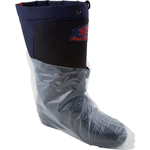 Safety Zone® ProGuard® Polyethylene Boot Cover, 3 Mil, Clear, 50/Bag, 10 Bags/Case, X-Large (SZNMCPB-3-XL-250)