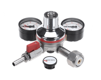 Micro Matic 842-Pp Premium, Double Gauge Co2 Regulator (MCRM842-PP)