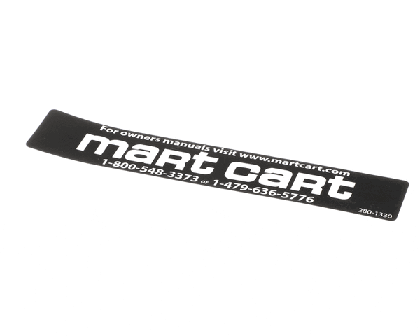 Mart Cart 280-1330 Decal: Logo, Mart Cart (MCT280-1330)