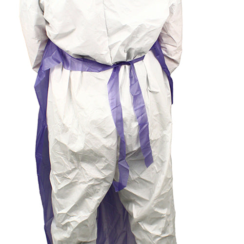 Safety Zone® ProGuard® Vinyl Die Cut Aprons, Blue, 35"x48", 6 Mil, 12/Bag, 6 Bags/Case (SZNME6B-48)
