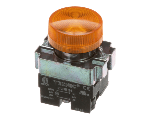 Meiko 9208752 24V Light Body, W/ Yellow Lens (MEI9208752)