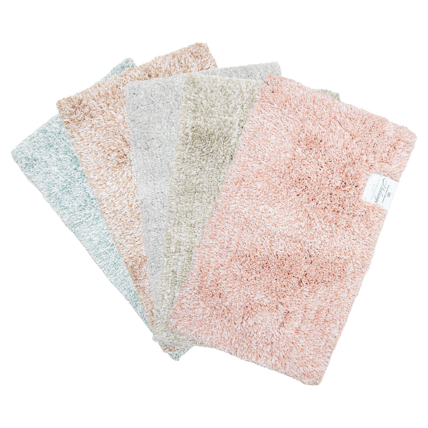 Arkwright Home® Mélange Microfiber Rug, 24x40, 10/Case, Assorted (MEL2440-ASST)