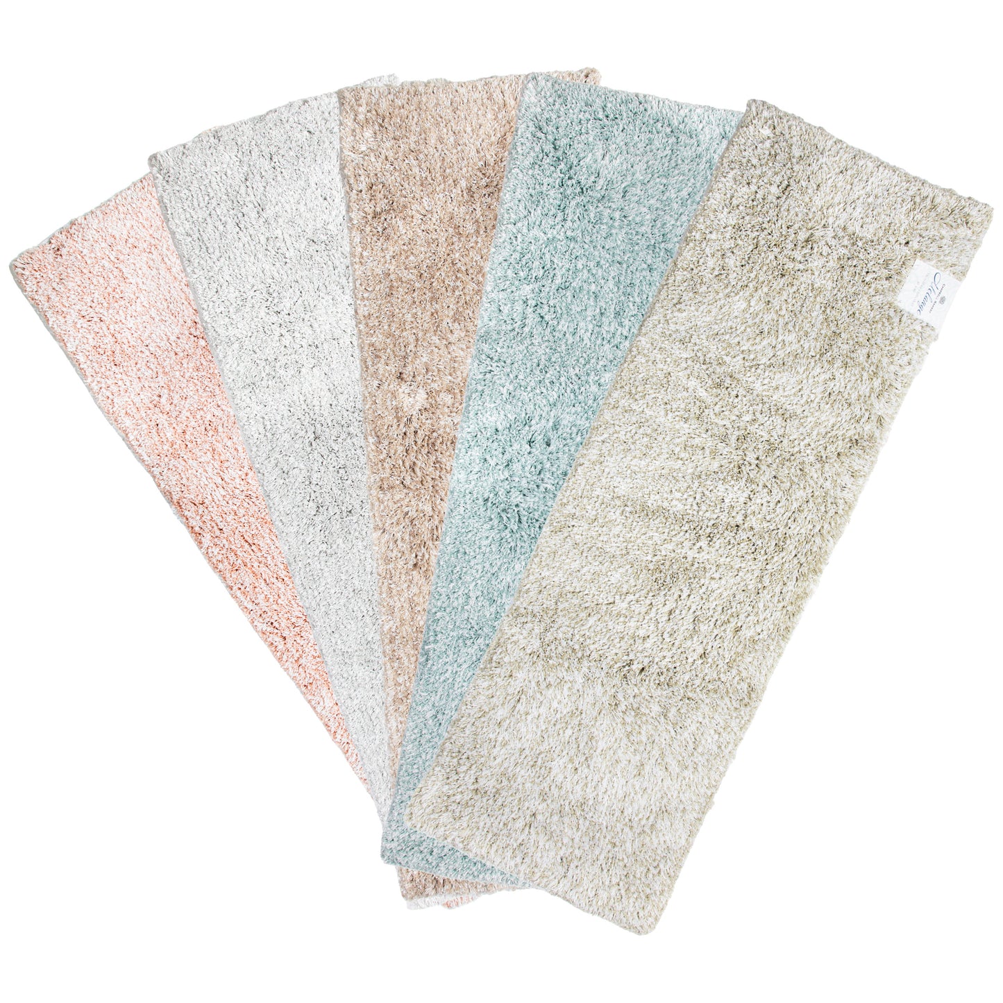 Arkwright Home® Mélange Microfiber Rug, 24x40, 10/Case, Assorted (MEL2440-ASST)