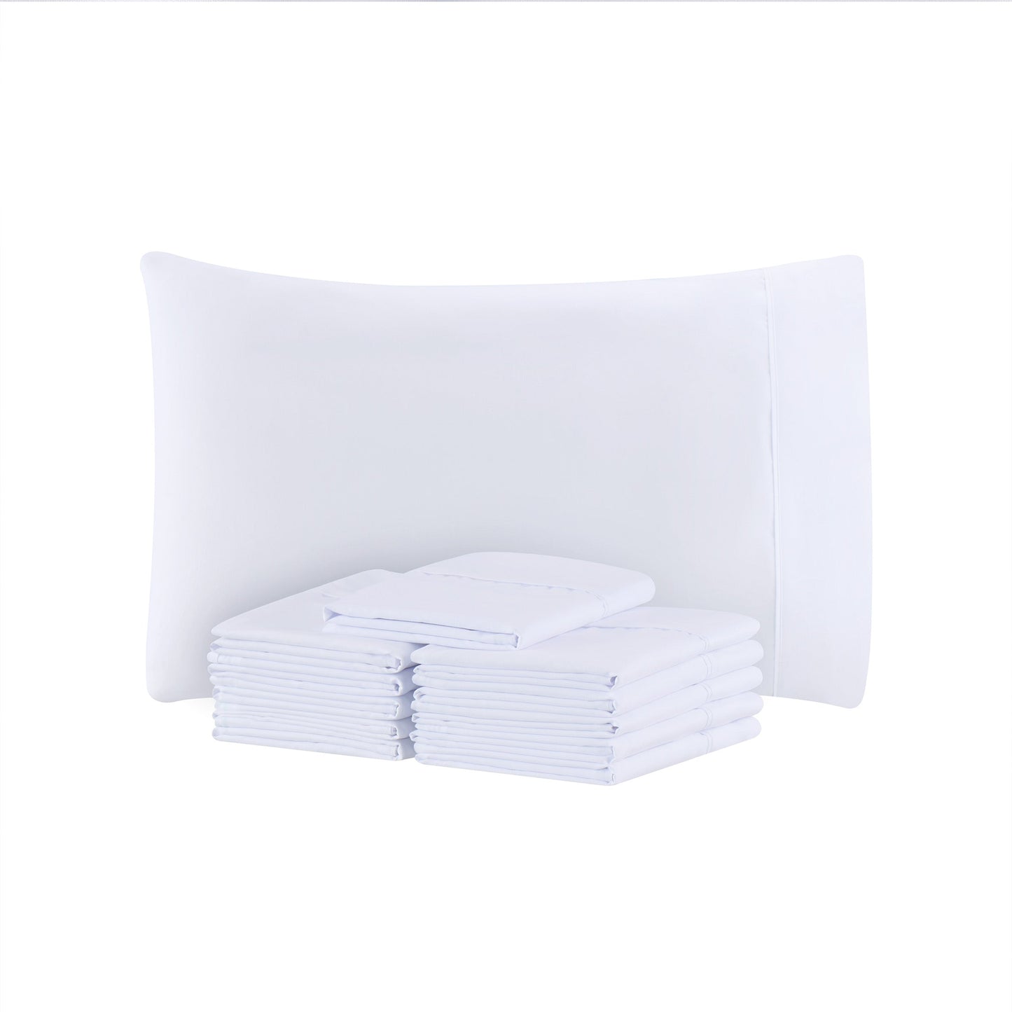 Host & Home Microfiber Pillowcase King White (12/Pack) (P-MFP-2040)
