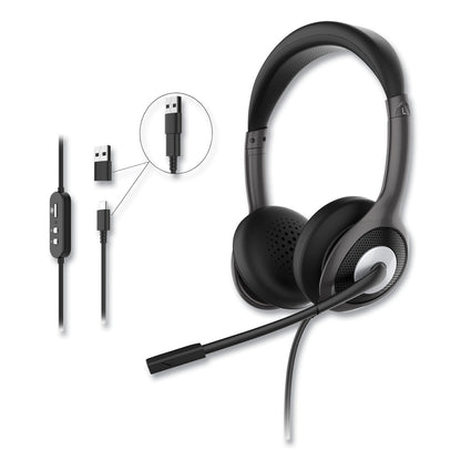Morpheus 360 HS5600SU Connect USB Stereo Headset with Boom Microphone (MHSHS5600SU)