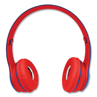 Crayola Boost Active Wireless Headphones, Blue/Red (MIGCHPBT348B)