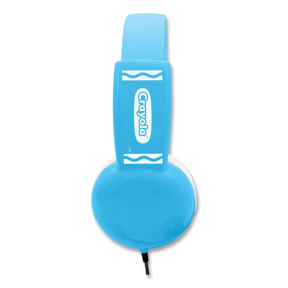 Crayola Cheer Wired Headphones, Blue/White (MIGCHPM510B)