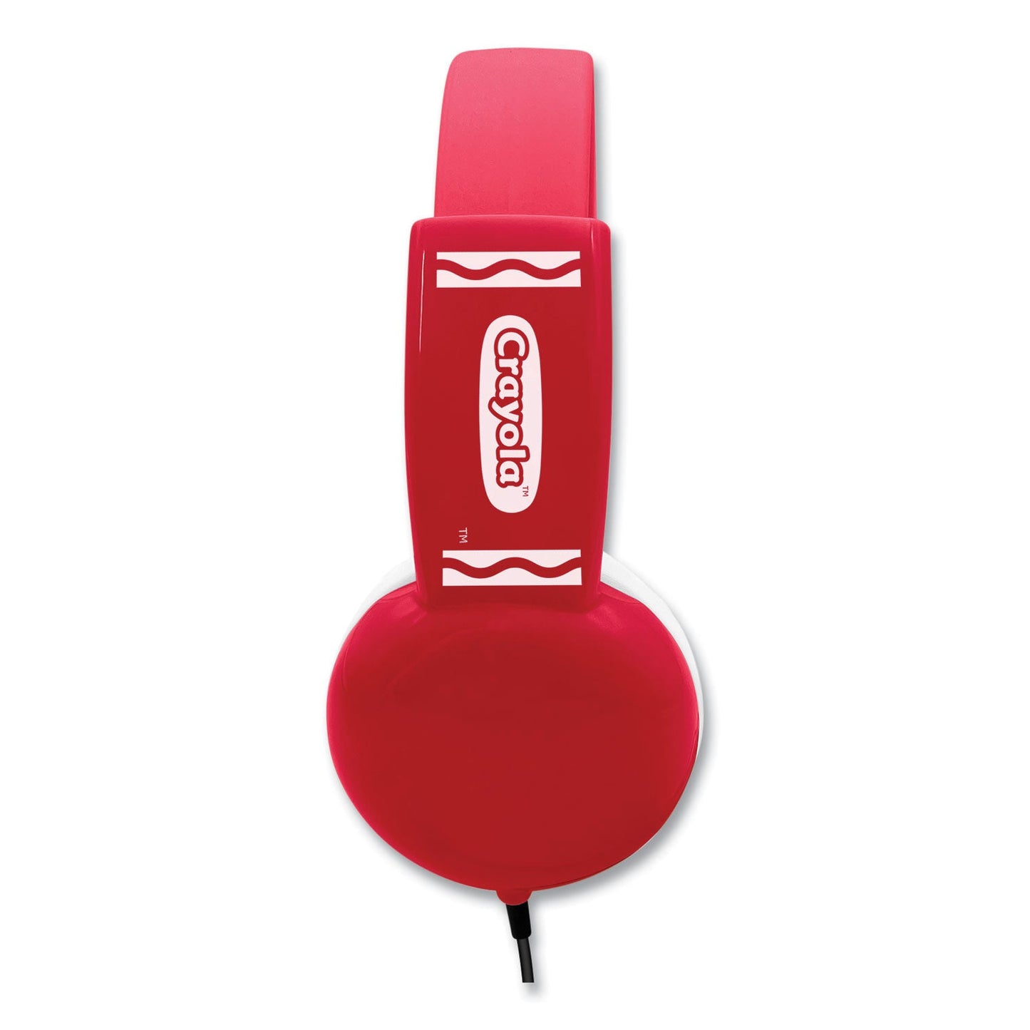 Crayola Cheer Wired Headphones, Red/White (MIGCHPM510R)