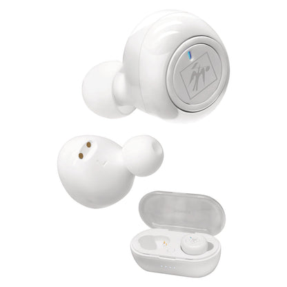 Fisher Vibrant Sound True Wireless Earphones, White (MIGFTW210W)