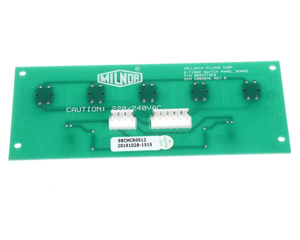 Milnor 98Cmcr0912 Bd:Mwr Opl Status->Test (MIL98CMCR0912)