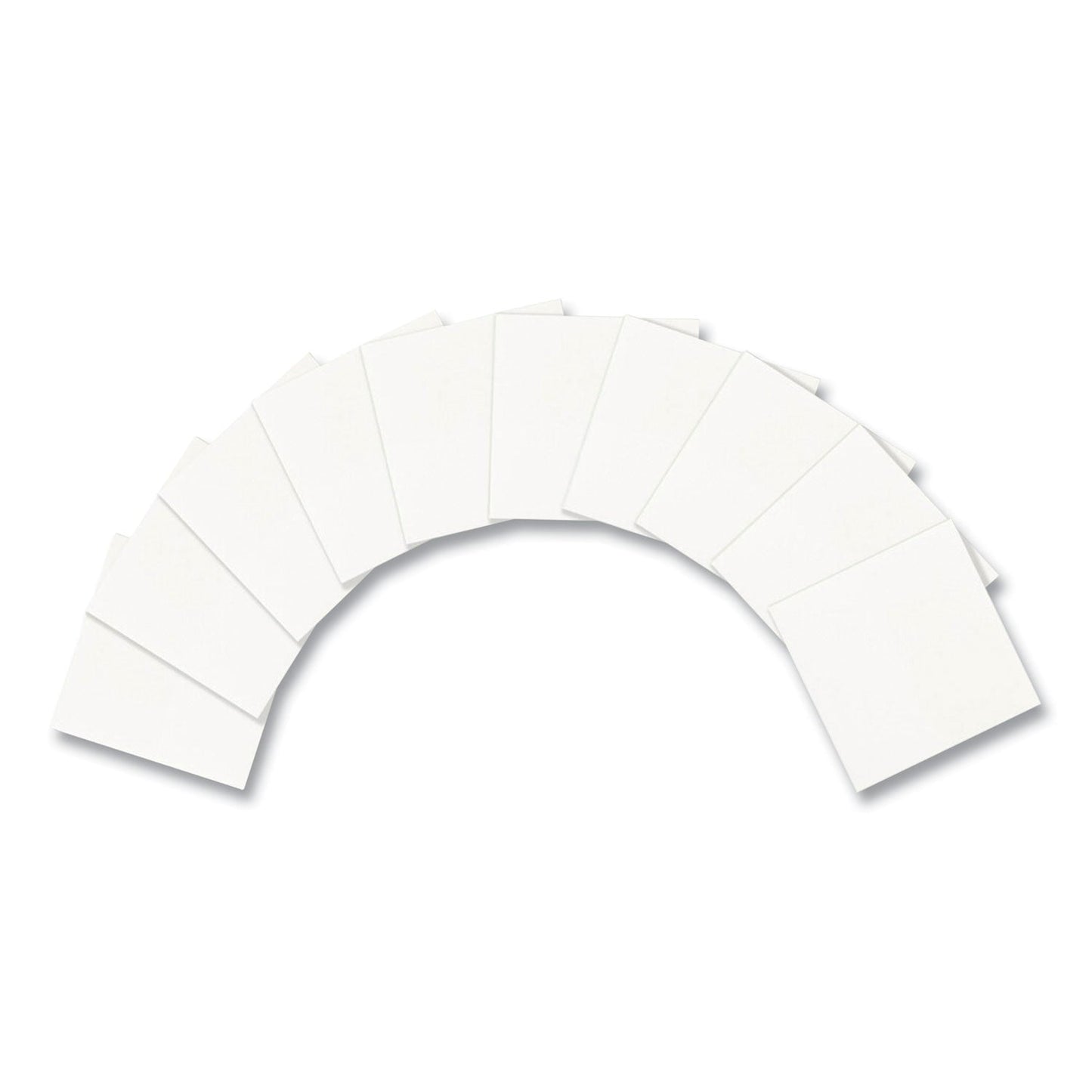 Post-it Transparent Notes, Unruled, 3" x 3", Transparent, 36 Sheets/Pad, 10 Pads/Pack (MMM600TRSPT10PK)