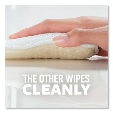 Scotch Brite Greener Clean Dual Action Scrub and Wipe, 2.8 x 4.7, 0.7" Thick, White, 2/Pack (MMM927732SW)